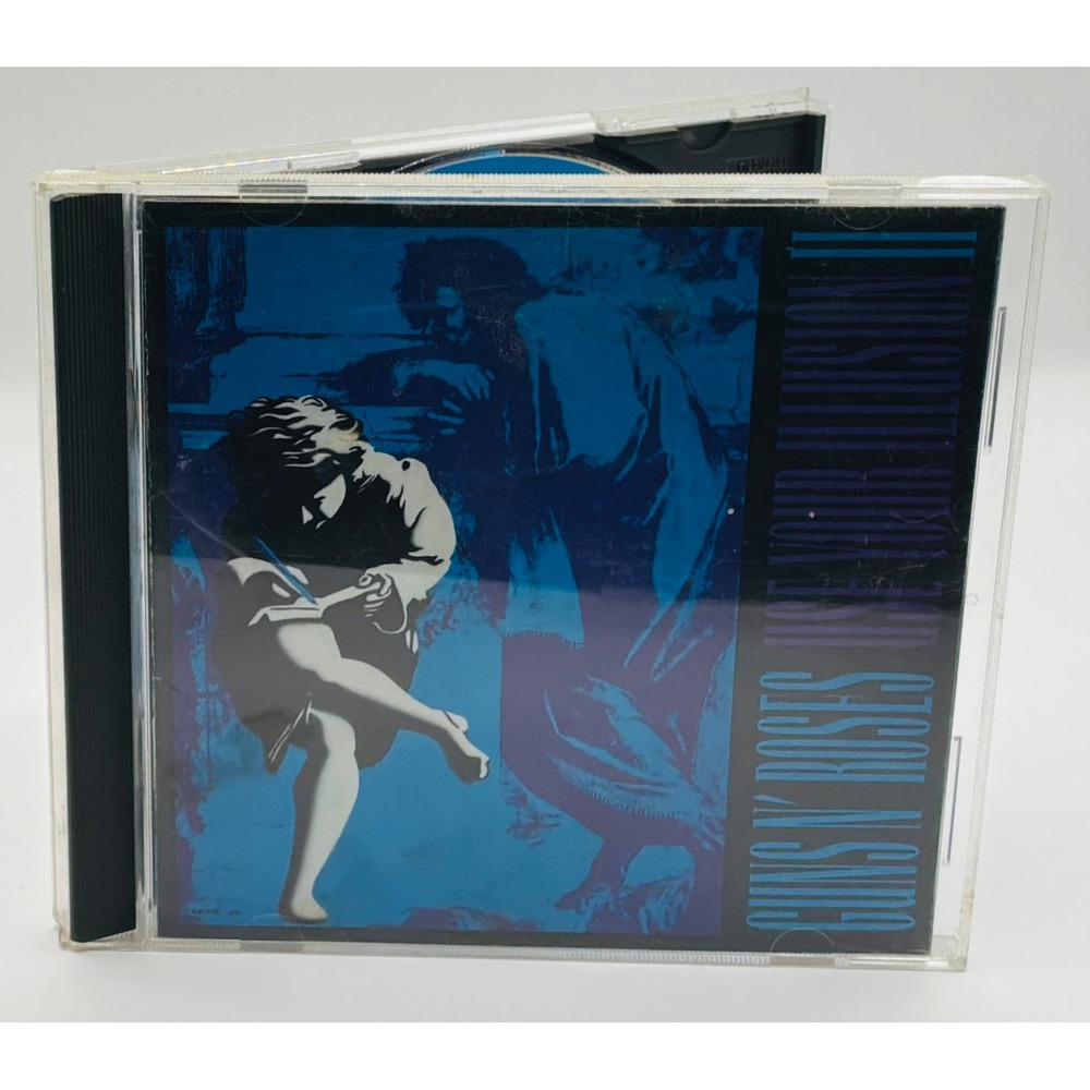 Guns N Roses Use Your Illusion II CD 1991 Geffen Hard Rock 2064-24420-2 Blue
